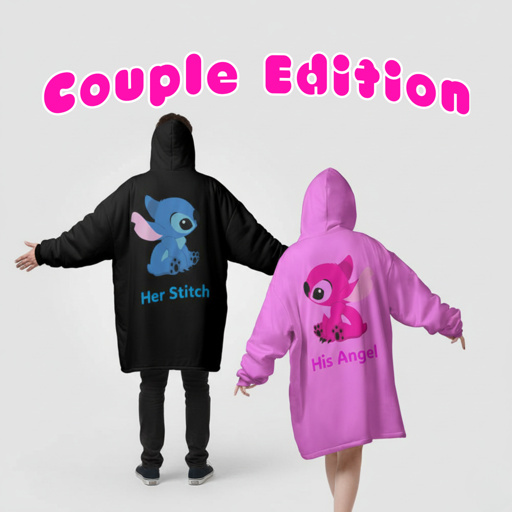 SMALL Softiee Stitch & Angel