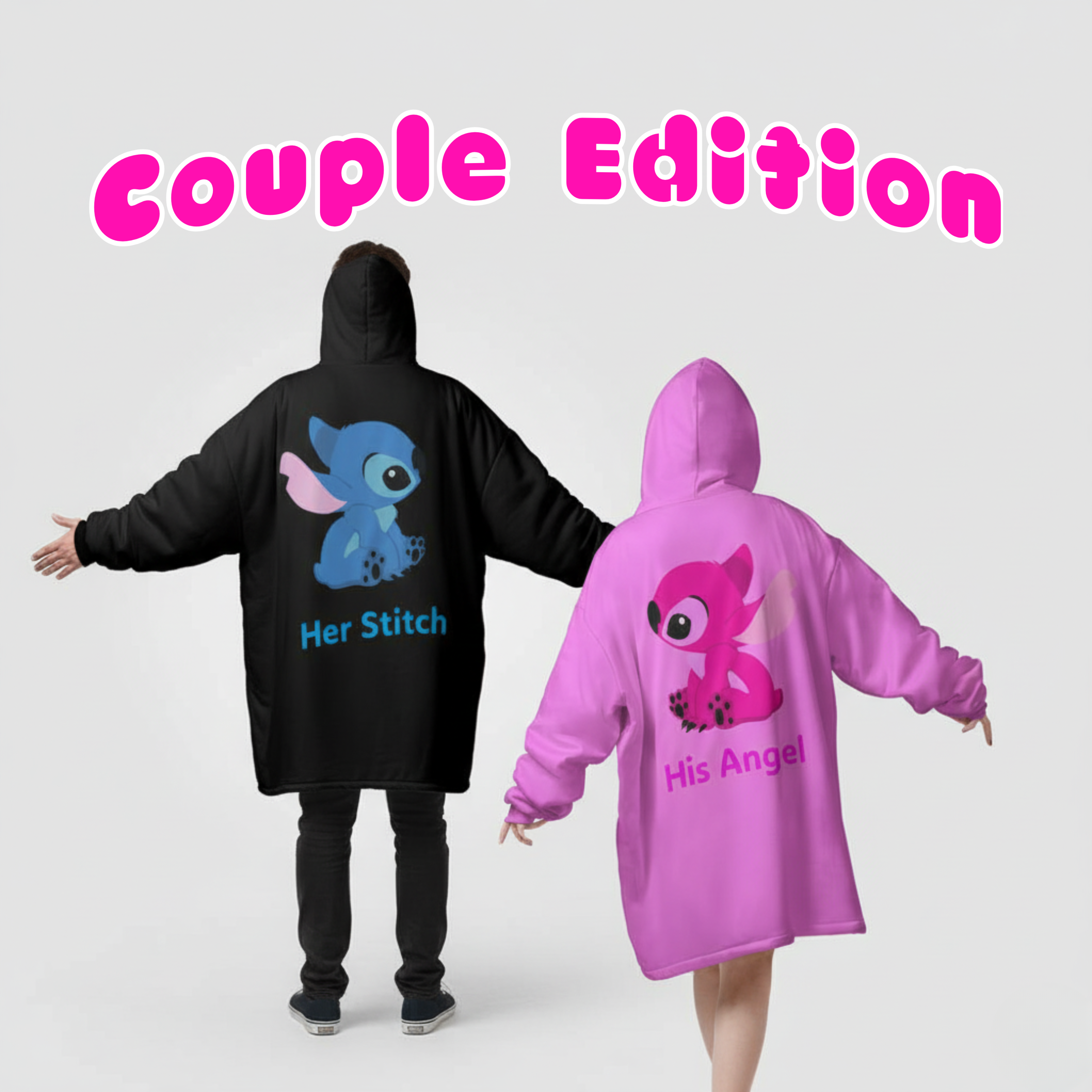 SMALL Softiee Stitch & Angel