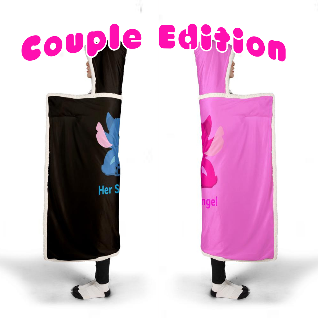 BIG Softie His/Her Stitch & Angel
